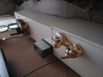 tv meubels 2 stuks hoogglans wit