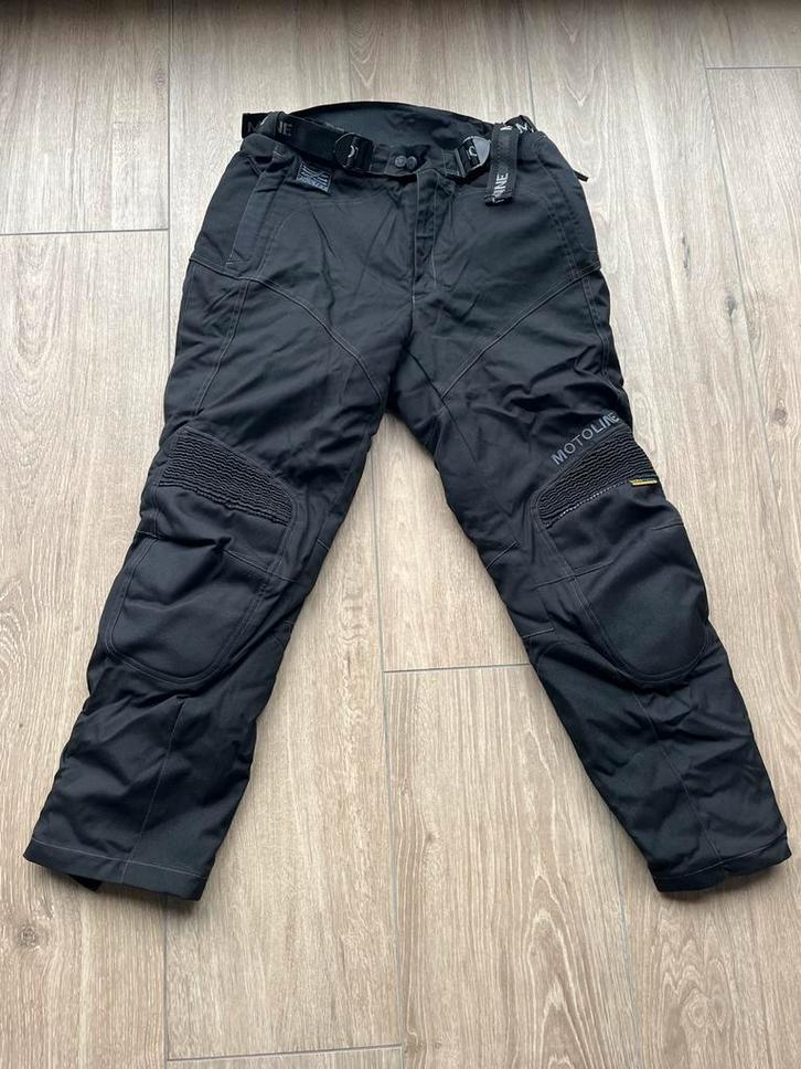 Motoline Motorbroek Textiel - Zwart- maat 25, Motoren, Kleding | Motorkleding, Broek | textiel, Dames, Tweedehands, Ophalen of Verzenden