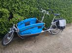 Gazelle cabby bakfiets, Fietsen en Brommers, Fietsen | Bakfietsen, Ophalen, Gebruikt, 3 kinderen, Opvouwbaar