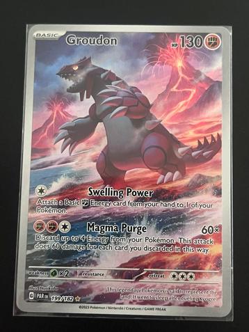 Groudon #199 IR NM beschikbaar voor biedingen