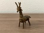 Antiek koperen hertje / koperen rendier, Antiek en Kunst, Ophalen of Verzenden, Koper