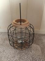 Leuke lantaarn hoogte 26 cm vaste prijs alleen ophalen, Huis en Inrichting, Woonaccessoires | Kandelaars en Kaarsen, Ophalen, Hout