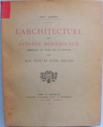 L’architecture des Pays-Bas meridionaux (Belgique et nord de, Ophalen of Verzenden, Gelezen
