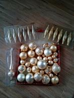 Mooie kerstballen champagne kleur, Ophalen of Verzenden, Gebruikt