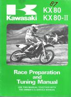 Kawasaki KX80 KX80-II Race preparation tuning Manual (1106z), Motoren, Ophalen of Verzenden, Kawasaki