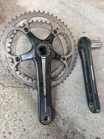 Campagnola Record Crankstel 53-42, Ophalen of Verzenden, Gebruikt, Racefiets, Crankstel of Pedalen