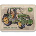 John Deere 6410 Tractor relief reclamebord van metaal deco