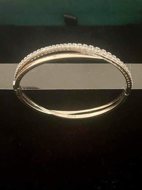 Swarovski dames twist armband, Sieraden, Tassen en Uiterlijk, Armbanden, Zo goed als nieuw, Zilver, Ophalen of Verzenden