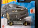 Subaru Impreza Wrx Sti antraciet 1:64 3inch Hotwheels Pol, Hobby en Vrije tijd, Nieuw, Auto, Verzenden