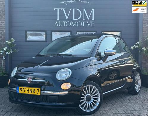 Fiat 500 1.2 Lounge|PANORAMADAK|AIRCO|NL AUTO, Auto's, Fiat, Bedrijf, Te koop, ABS, Airbags, Airconditioning, Centrale vergrendeling