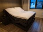 Elektrische Boxspring 160cm200cm en 2 nachtkastjes, Huis en Inrichting, Slaapkamer | Boxsprings, Ophalen, Gebruikt, Zwart, Tweepersoons