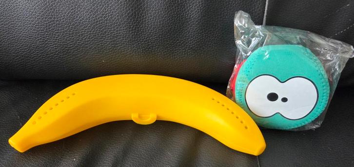 Gratis Banaan Fruitbox & Appel Houder, Kinderen en Baby's, Kinderspulletjes, Gebruikt, Ophalen of Verzenden