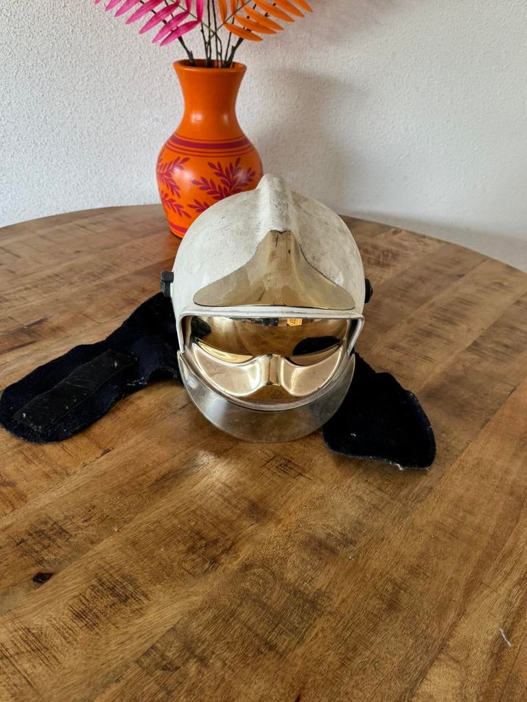 Brandweer helm, Ophalen of Verzenden, Zo goed als nieuw