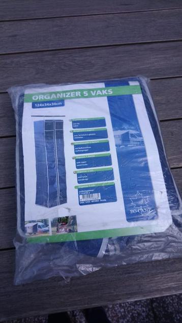 Organizer 5 vakken 124x34x34 beschikbaar voor biedingen