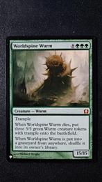 Worldspine Wurm *MTG*, Nieuw, Ophalen of Verzenden, Losse kaart