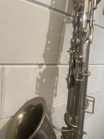 Vintage Baritonsax saxofoon. Afmeting: 95x25cm., Muziek en Instrumenten, Blaasinstrumenten | Saxofoons, Ophalen of Verzenden, Zo goed als nieuw