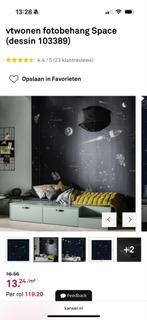 Vt wonen behang space nieuw, Huis en Inrichting, Ophalen of Verzenden, Minder dan 10 m², Zwart