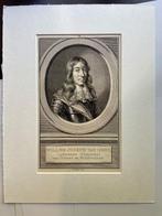 circa 1750 - Willem Joseph van Gend (tirion / Houbraken), Antiek en Kunst, Kunst | Etsen en Gravures, Ophalen of Verzenden