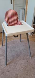 IKEA kinderstoel antilop met tafelblad, stoelkussen, gordels, Ophalen, Gebruikt, Overige typen, Stoelverkleiner
