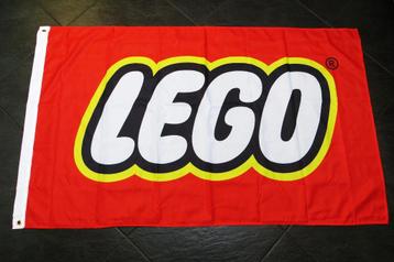 Grote LEGO vlag - 90 cm x 60 cm - In perfecte staat! beschikbaar voor biedingen