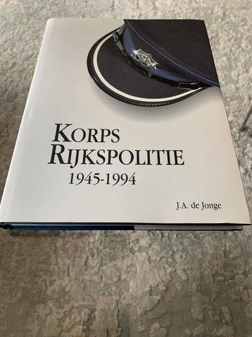 Korps Rijkspolitie - Politie- 1945-1994 J.A. De Jonge beschikbaar voor biedingen