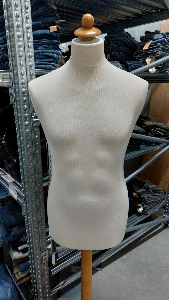 In hoogte verstelbare paspop man, Hobby en Vrije tijd, Naaien en Fournituren, Gebruikt, Paspop, Ophalen