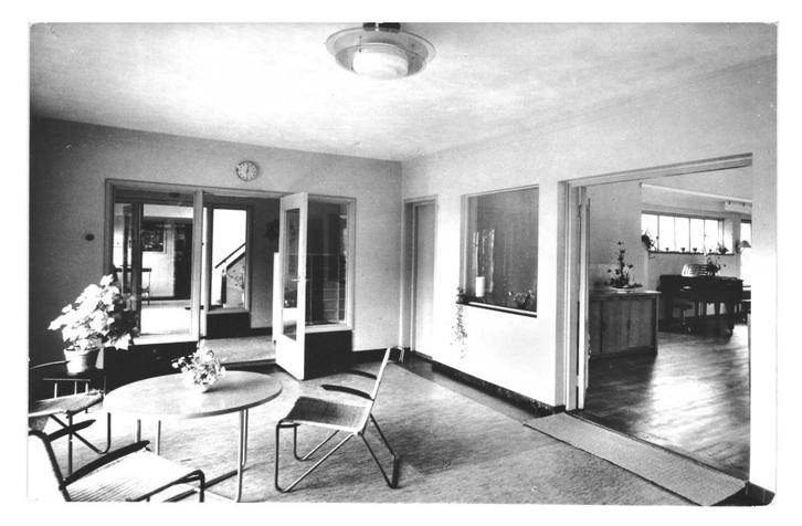 946177 Bennekom De Born 1958 Wederopbouw Gelopen met zegel, Verzamelen, Ansichtkaarten | Nederland, Gelopen, Gelderland, 1940 tot 1960