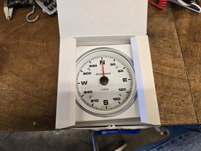 Veratron VDO AcquaLink Kompas 110mm Wit, Watersport en Boten, Bootonderdelen, Gebruikt