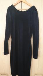 Nacht blauwe kerst jurk mt S, Ophalen, Zo goed als nieuw, Maat 38/40 (M), Blauw