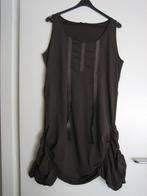 Zeer aparte speelse taupe tuniek-jurk RIMINI XL snazzeys, Kleding | Dames, Bruin, Verzenden, Rimini, Maat 46/48 (XL) of groter