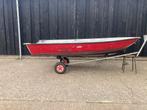 Nette Duroboat Aluminium V-bodem Visboot, Ophalen, Gebruikt, Aluminium, Geen motor
