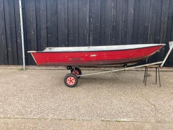 Nette Duroboat Aluminium V-bodem Visboot beschikbaar voor biedingen