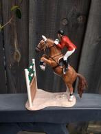 Schleich springset 42026, Ophalen of Verzenden, Zo goed als nieuw, Paard, Beeldje of Figuurtje