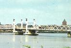 34094 Kampen Ov 1968 Brug IJssel Gelopen met postzegel, Verzamelen, Ansichtkaarten | Nederland, Ophalen of Verzenden, 1960 tot 1980