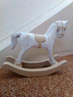 Hobbelpaardje deco wit, Ophalen of Verzenden
