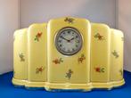 Art Deco Keramische Klok - Belgisch Fabricaat, Verzenden
