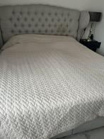 Riviera maison sprei 260 bij 260, Overige maten, Beige, Overige typen, Ophalen of Verzenden