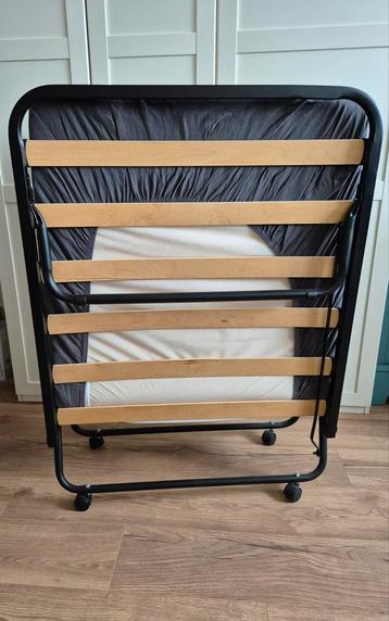 Vouwbed / Opklapbed kleur zwart merk Beter Bed beschikbaar voor biedingen