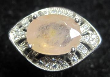 Saffier %100 natuurlijk zeldzaam 3,75 Krt mooie design ring beschikbaar voor biedingen
