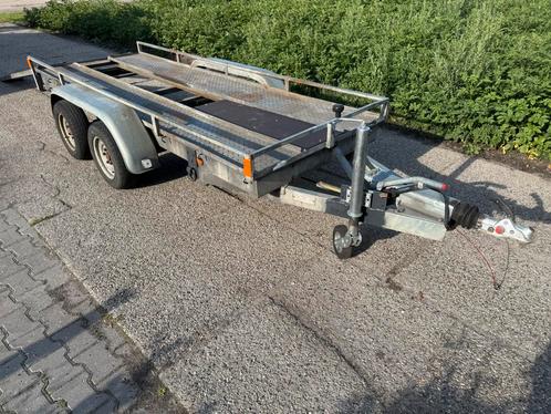Machinetransporter 3,5t minikraan spinhoogwerker minigraver, Auto diversen, Aanhangers en Bagagewagens, Gebruikt, Ophalen