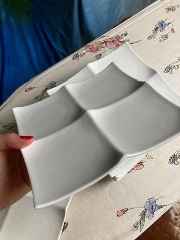 Leuke dessert bordjes beschikbaar voor biedingen