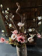 Prachtige kunst bloemen, dahlia's, klaproos, hortensia etc., Huis en Inrichting, Woonaccessoires | Overige, Nieuw, Bloemen, Ophalen