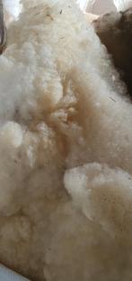 Mooie schapenwol, vacht witte Texelaar, Ophalen of Verzenden, Zo goed als nieuw, Spinwol