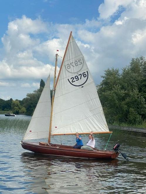 open zeilboten, Watersport en Boten, Open zeilboten, Gebruikt, Overige typen, 3 tot 6 meter, Hout, Buitenboordmotor, Benzine, Ophalen