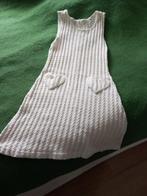 leuk vintage jaren 60 mod jurkje, lieve hartjes, wit, mt 36, Kleding | Dames, Verzenden