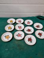 bordjes winterling schotels met roos 11 stuks, Huis en Inrichting, Keuken | Servies, Ophalen of Verzenden, 'T Olde Gre-j, Info@toldegrej.nl