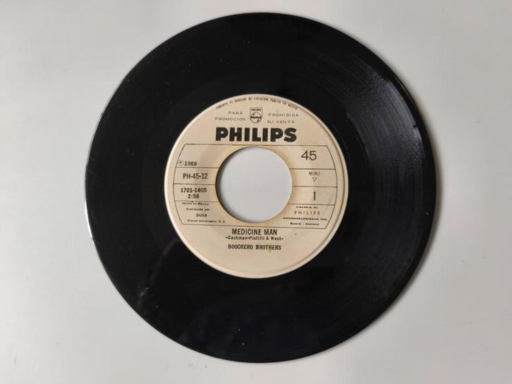 Boockero Brothers promo single uit Mexico zeer. Zeldzaam., Cd's en Dvd's, Vinyl Singles, Zo goed als nieuw, Ophalen of Verzenden