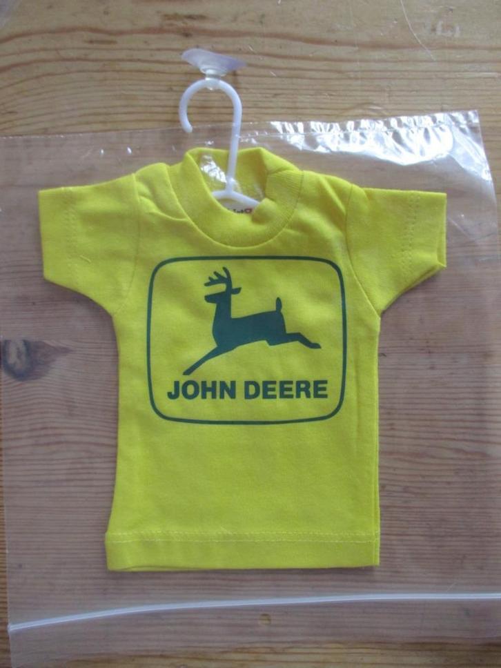 John Deere logo mini T-shirt voor on trekker, tractor, auto., Auto diversen, Auto-accessoires, Nieuw, Ophalen of Verzenden