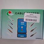 Kabeltester o.a. Voor Lan - Usb(A-B), Ophalen of Verzenden, Zo goed als nieuw