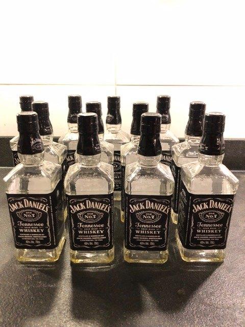 jack daniels lege flessen 0.7 en 1.0 ltr  max. 36 stuks, Ophalen of Verzenden, Zo goed als nieuw, Overige typen